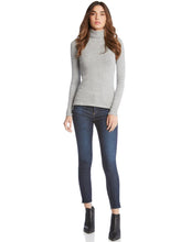 Load image into Gallery viewer, Model wearing Fifteen Twenty - Long Sleeve Turtleneck in Gray.
