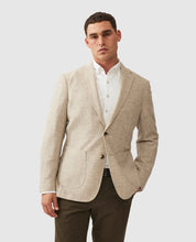 Load image into Gallery viewer, Model wearing Rodd &amp; Gunn - Mason Jacket in Macadamia.
