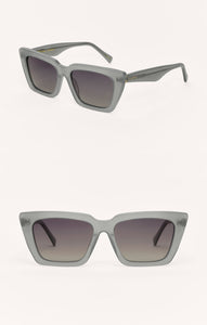 ZSupply Feel Good Sunglasses in Pewter - Gradient Polarized.