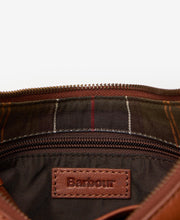 Load image into Gallery viewer, Barbour Laire Leather Sling Bag in Brown.
