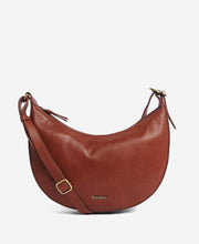 Load image into Gallery viewer, Barbour Laire Leather Sling Bag in Brown.
