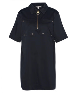 Barbour Ettie Mini Dress in Black.