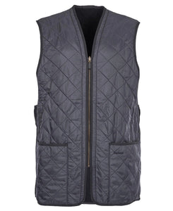 Barbour Polarquilt Waistcoat Zip-In Liner in Navy.