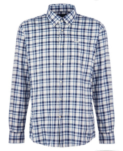 Barbour Turville Checked Shirt in Blue.