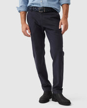 Load image into Gallery viewer, Model wearing Rodd &amp; Gunn - Hammer Springs Straight Pant in Marine.
