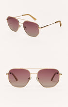 Load image into Gallery viewer, ZSupply Highway Sunglasses in Rose Gold - Gradient Polarized.
