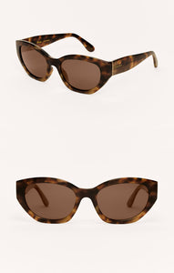 ZSupply Mirage Sunglasses in Brown Tortoise - Brown Polarized.