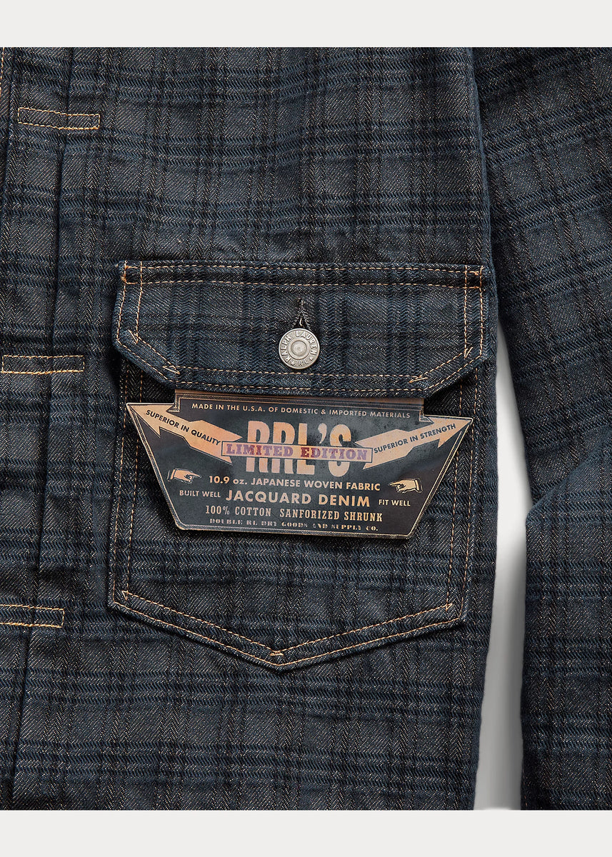 RRL - Limited Edition Jacquard Denim Jacket – Louie