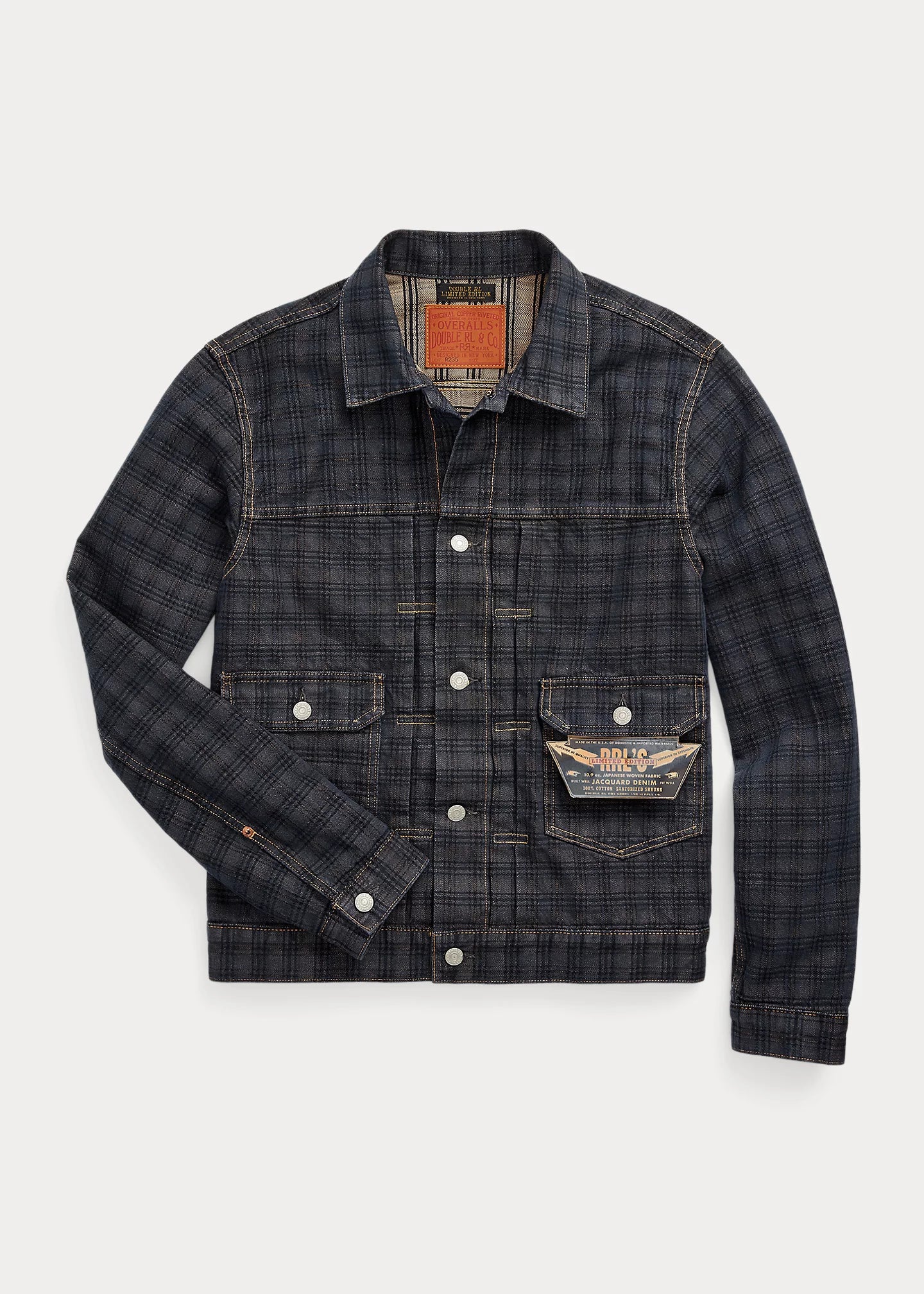 RRL - Limited Edition Jacquard Denim Jacket – Louie