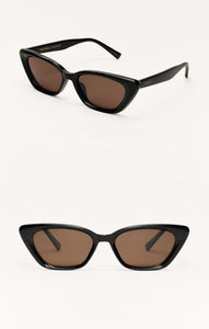 ZSupply Staycation Sunglasses polished black - brown polarized.