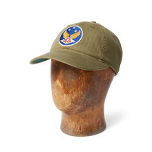 Load image into Gallery viewer, RRL - Winged Cotton Baseball Cap Green.
